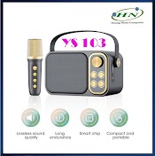 Loa Karaoke Mini Kèm Mic Không Dây Ys - 103 - Hn