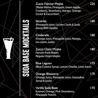 Zucca Lounge menu 5