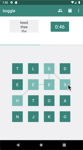 just boggle screenshots 1