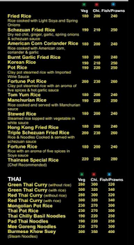 Thainese Kitchen menu 4