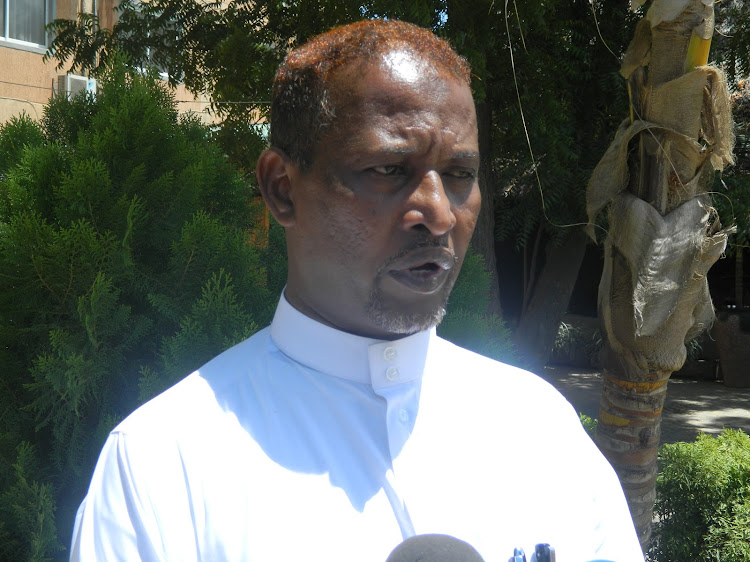 Dadaab MP Mohamed Dahiye in Dadaab town