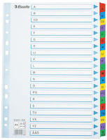 Register kartong A4 ESSELTE mylar A- (Org.nr.69866)