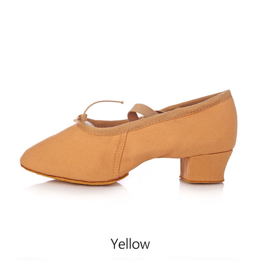 Title 2, Canvas soft sole dance shoes for dancers. Comfo...