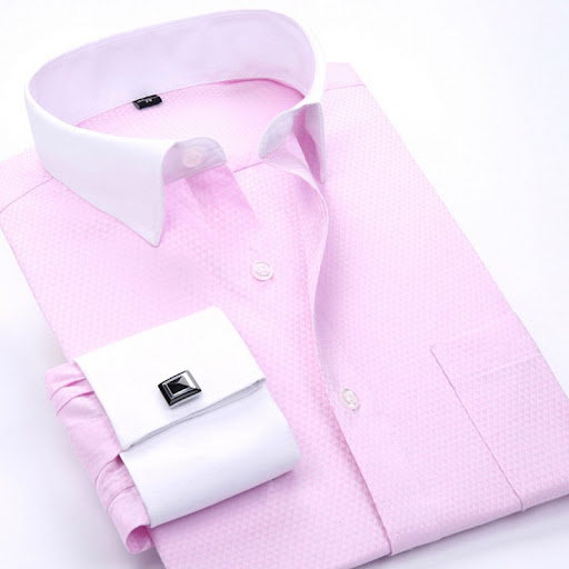 Title 6, Mens cufflink shirt business Professional eleg...