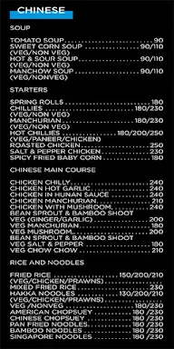 South East Cafe menu 7