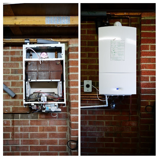 Replaced the old system boiler for a new Worcester combination boiler
