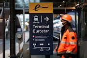 An information board is displayed at the Eurostar terminal at Gare du Nord train station, amidst the coronavirus disease (COVID-19) pandemic, in Paris, France December 23, 2020. 