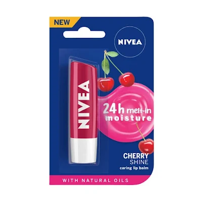 Nivea Cherry Shine & Fruity Lip Balm 14.8 Gm