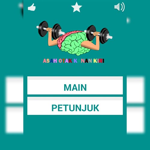 Android application Asah Otak Kanan Kiri 2016 screenshort