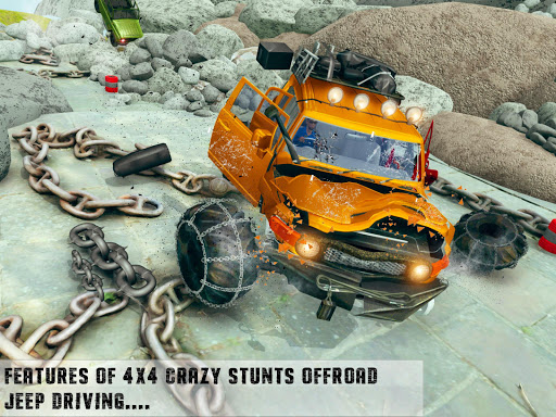 Jeep Crash Driving SimBeam Rock Crawling 2020