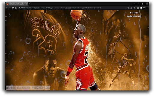 Basketball Wallpaper New Tab - 4K Wallpaper