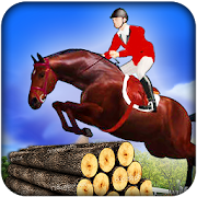 Horse Racing 3D & jumping Adventure Simulator 2017  Icon