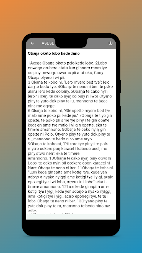 Screenshot Lango Bible - Offline App