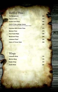 Westeros menu 4