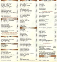 Singla Sweets menu 2