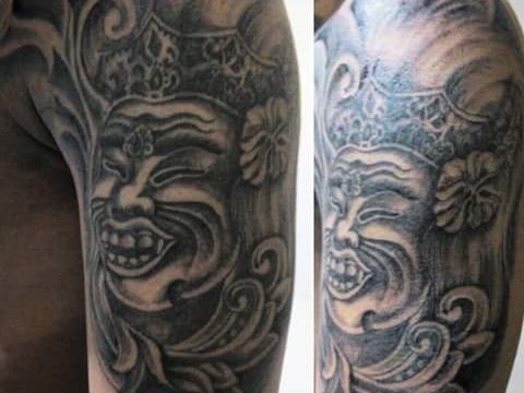 Paling Bagus 26 Gambar Tato Garuda Wisnu  Kencana Contoh 