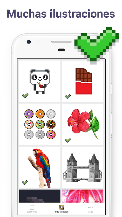 Pixel Art - Libro de pintar por números - Aplicaciones de Android en