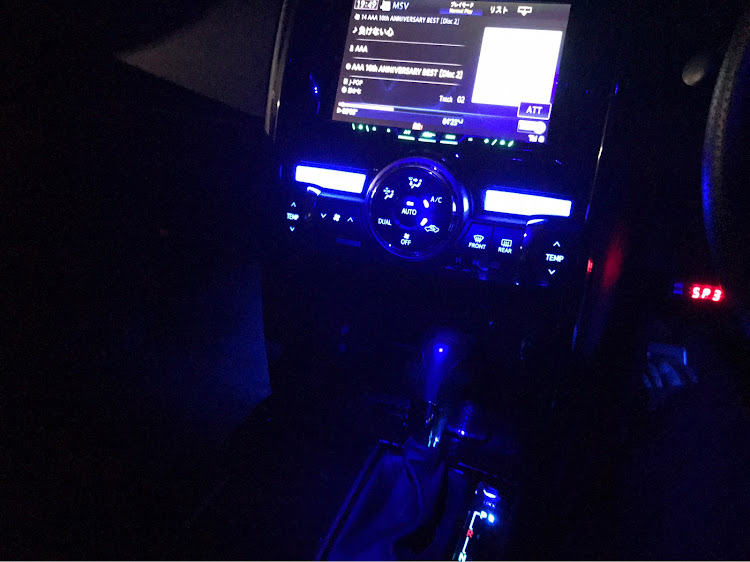 マークX G'sのLED・LED打ち換え・トヨタ・DIY・エアコンパネルLED打ち替えに関するカスタム事例の投稿画像1枚目