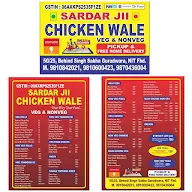 Sardar Jii Chicken Wale menu 1