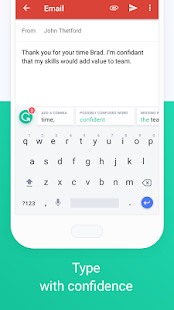 Grammarly Keyboard — Type with confidence Screenshot