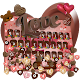 Download Love Chocolate Gravity Keyboard Theme 10001001