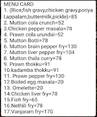 Ground Kadai menu 1