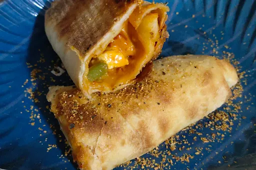 Spicy Paneer Roll