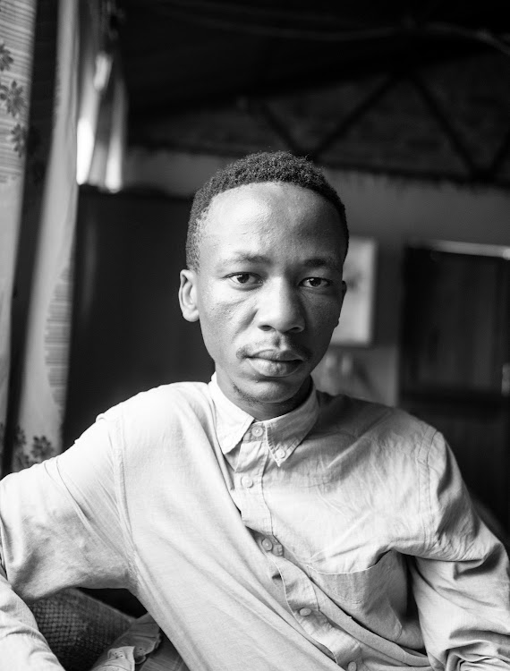 Lindokuhle Sobekwa, self portrait.