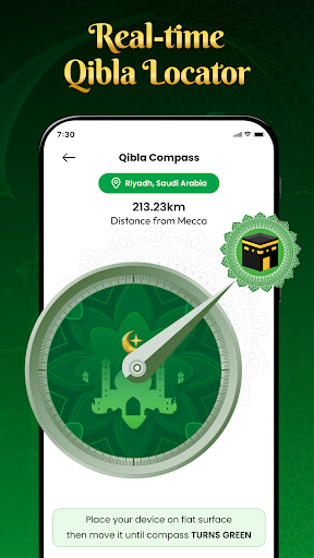 Screenshot Qibla Finder & Prayer Times