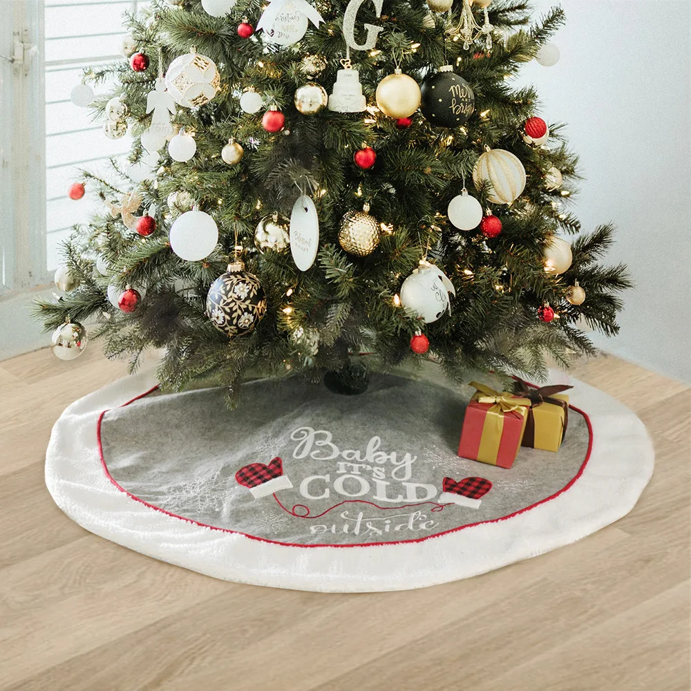 Title 5, Saia de árvore de Natal com decoração simples, ...