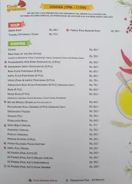 Cook Graamam menu 4