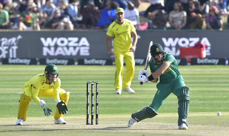 Aiden Markram of South Africa in action against Australia in Potchefstroom, September 12 2023. Picture: SYDNEY SESHIBEDI/GALLO IMAGES