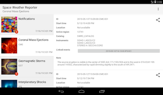 Space Weather Reporter(圖5)-速報App