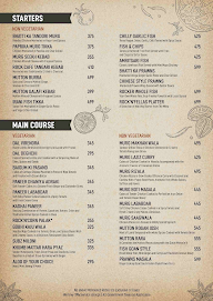 The Rock Cafe & Lounge menu 6