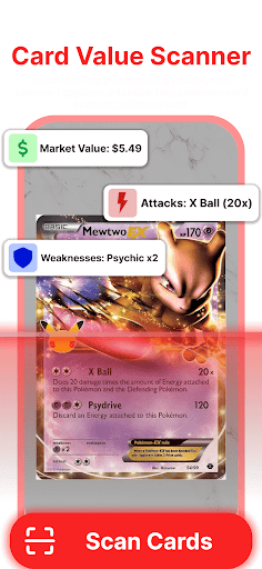 Screenshot TCG Card Scanner - Pokemon