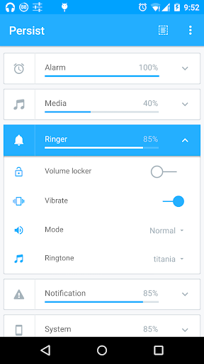 Volume Control +