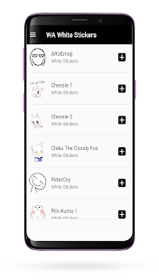 WAStickerApps White Stickers for WhatsApp 1.0.0 APK + Мод (Unlimited money) за Android