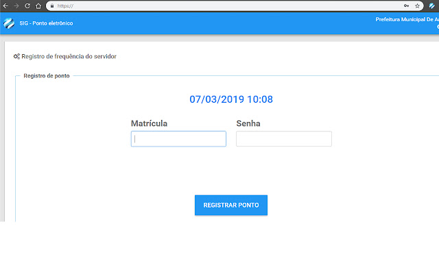 Prodata - Ponto - Kiosk chrome extension