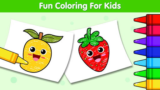 Screenshot Coloring Games for Kids: Color