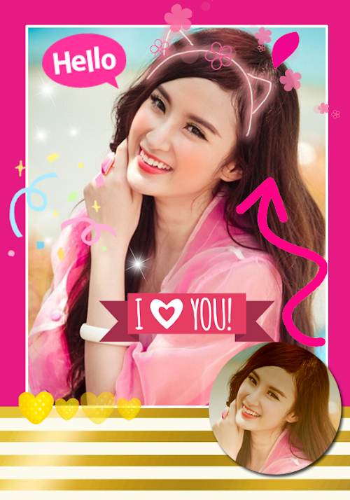 Android application Flower Filter Crown Beautyplus screenshort