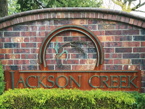 Wheat Sculpture Plaque At Jackson Creek