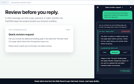PactPilot screenshot 1