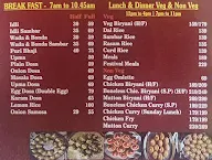 Om Sri Gurudatha Om Sai Ram Andhra Mess menu 1