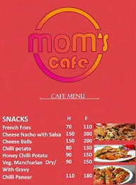 Mom's Cafe & Restro menu 2