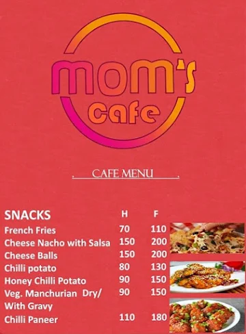 Mom's Cafe & Restro menu 