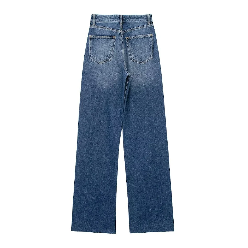 Maillard High Waist Loose Wide Legs Jeans, comfortable and stylish jeans for women, offering a relaxed fit and a modern 