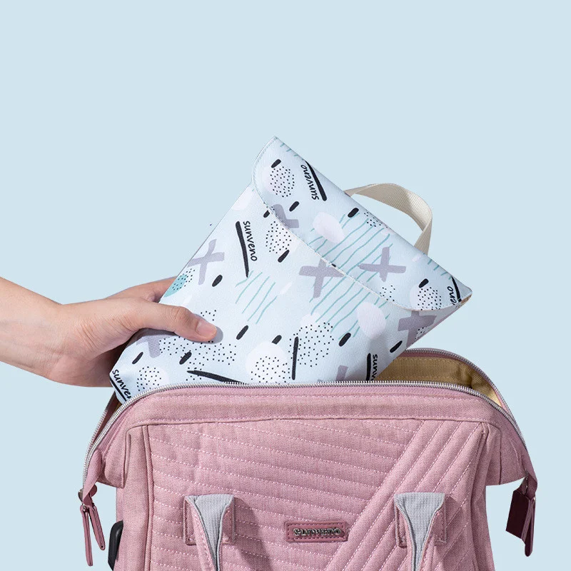Multifunctionele luiertas voor baby's Organiseer luiers, doekjes, speelgoed en meer. De perfecte opberger voor onderweg en thuis, handig en overzichtelijk