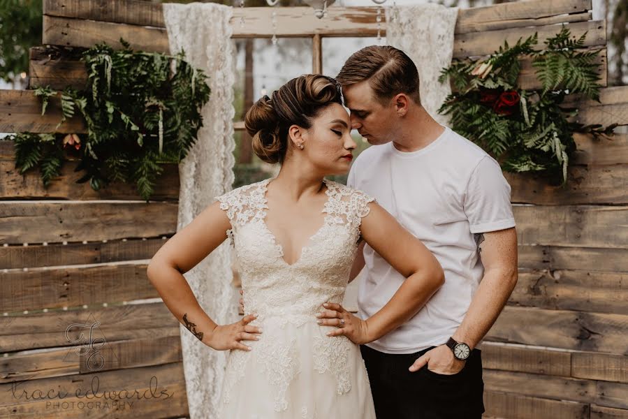 Wedding photographer Traci Edwards (traciedwards). Photo of 8 September 2019