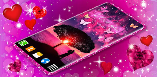 Love You Live Wallpaper Couple Hearts Themes Aplicații Pe