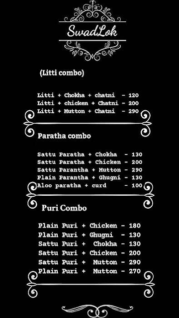 Thada Swaad menu 